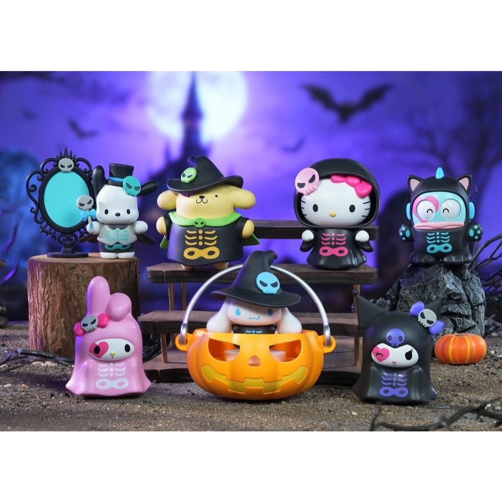 現貨 整盒全新未拆封6入一盒 三麗鷗家族萬聖節 三麗鷗萬聖節 三麗鷗家族萬聖夜 萬聖節搗蛋夜 TOPTOY 布丁狗