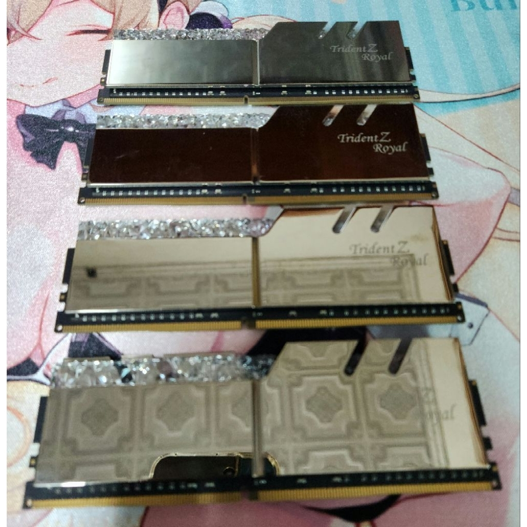 桌上型電腦記憶體 G.SKILL 芝奇 Trident Z Royal 皇家戟 DDR4 3200 32G CL16