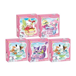 三麗鷗 積木 草莓季 泳池 下午茶 花車遊行 甜筒 Hello kitty 美樂蒂 大耳狗 酷洛米 布丁狗 帕洽狗
