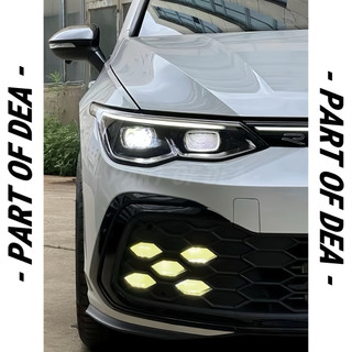 現貨 福斯 VW Golf 8 GTI專用 霧燈膜 霧燈貼 改色膜