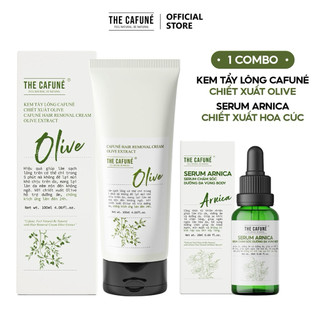 Kem Tẩy Lông Cafuné Tặng Kèm Serum Se Khít Nang Lông
