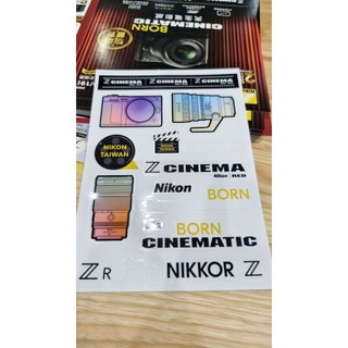nikon Z 貼紙 標籤貼紙 2025 新發售 可用 筆電 行李箱 有賣ZR 原廠 配件 商品