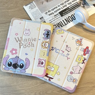 維尼熊 旋轉筆槽款 Air11吋平板殼 適用 iPad10代 iPad5 6789代 10.2吋 11代A16防摔平板殼
