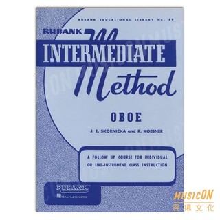 【民揚樂器】Rubank Intermediate Method for Oboe 雙簧管教材