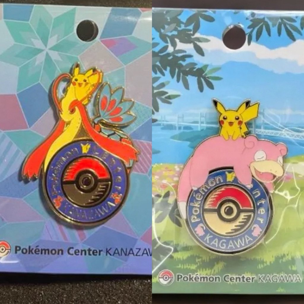 寶可夢中心 金澤 美納斯 徽章 香川 呆呆獸
