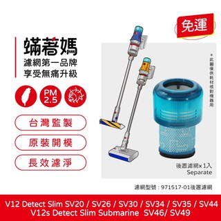 適Dyson 戴森 V12 V12s 吸塵器 SV20 SV30 SV34 SV35 SV44 SV46 SV49 濾芯