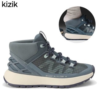 【KIZIK 美國】Wasatch Mid 瓦薩奇 女款中筒休閒鞋 UWAM2501 藍灰 免用手 好穿脫 輕量