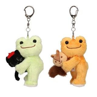 Nakajimacorp x Pickles the Frog 萌蛙匹克 毛絨玩偶鑰匙圈 共兩款 (216724-25)