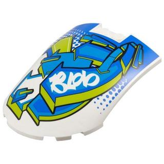 【小荳樂高】LEGO 白色 8x6x2 擋風玻璃鏡 DREAMZzz系列 Windscreen 5274pb01