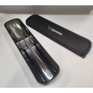 【ZOJIRUSHI 象印】象印環保餐具二件組 筷子+湯匙