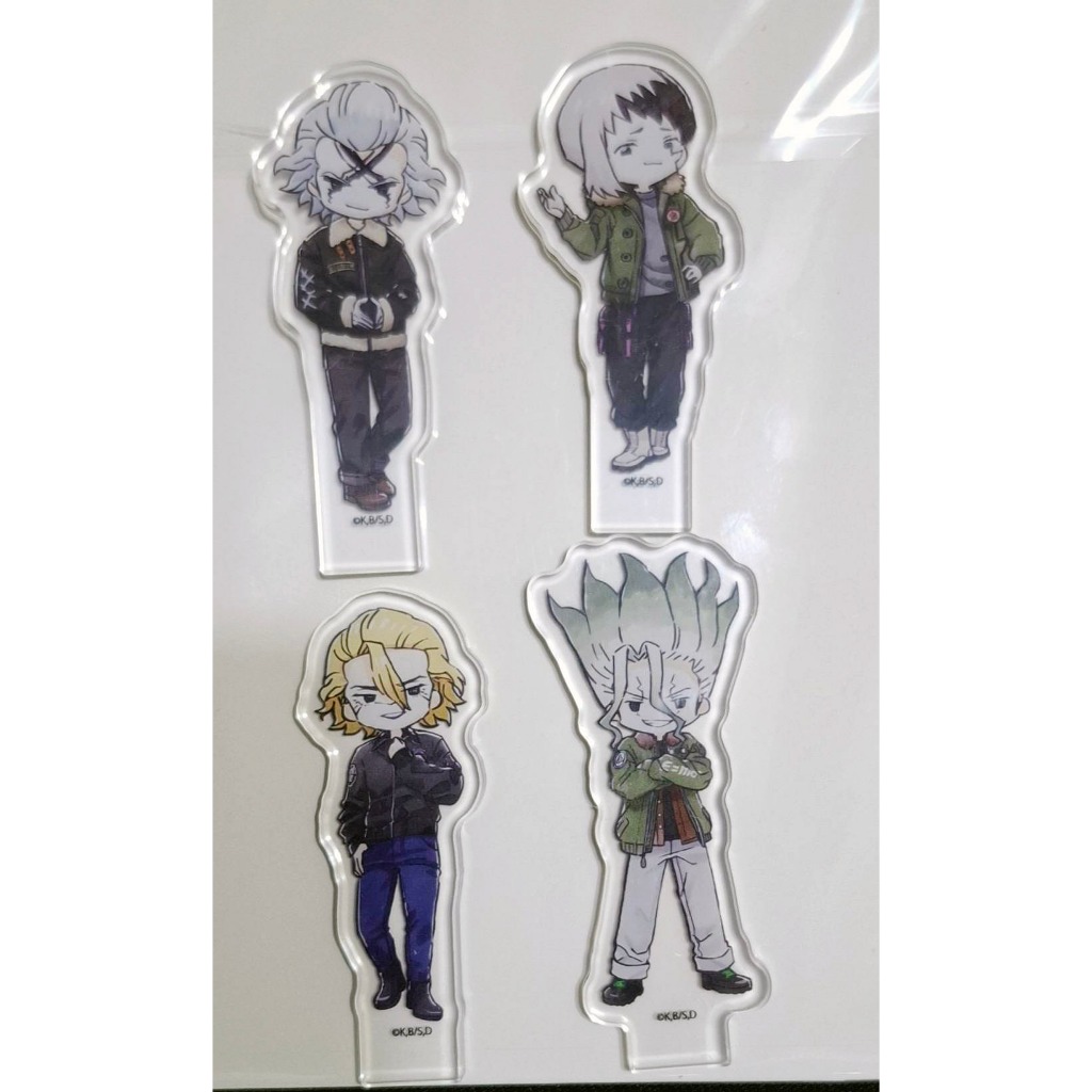 客製 新石紀 Dr.stone 千空 幻 賽諾 史丹利 壓克力 小立牌 Q版 飛行夾克