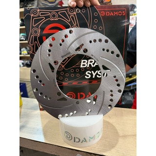 「mmbcu Drg drg2.0 曼巴］後碟盤 後煞車碟盤 233mm 劃線排削 打洞 日本鋼材 制動力佳 damos