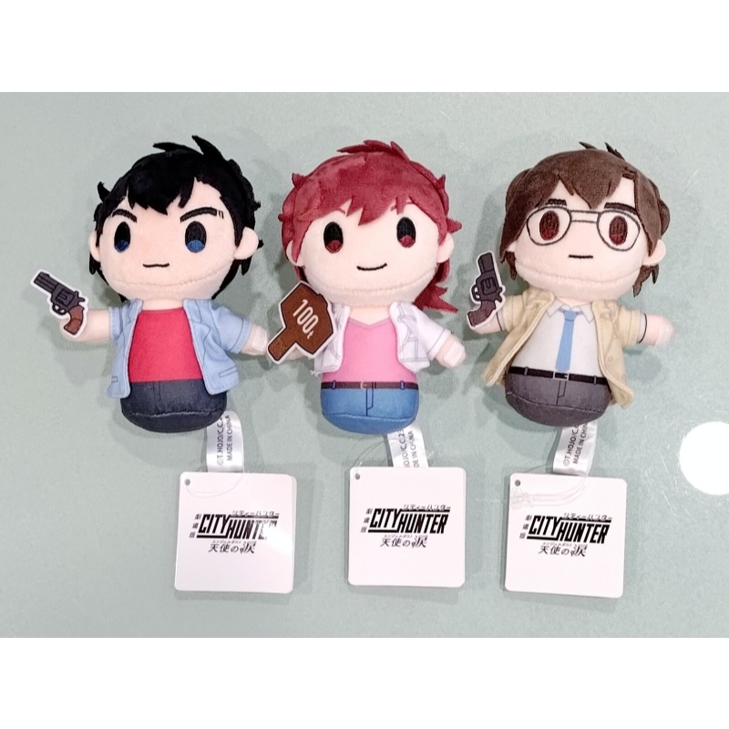 城市獵人 冴羽獠 槙村香 槙村秀幸 布偶 公仔 全3款