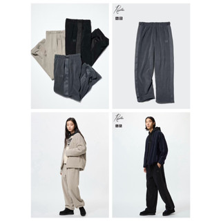 現貨 Uniqlo x needles 蝴蝶 長褲 棉褲 黑色 灰色 米色 台灣貨 可詢問