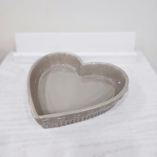 ✦微瑕美物✦【荷蘭 Clayre & Eef】氣質灰心形造型盤 ♡大款♡
