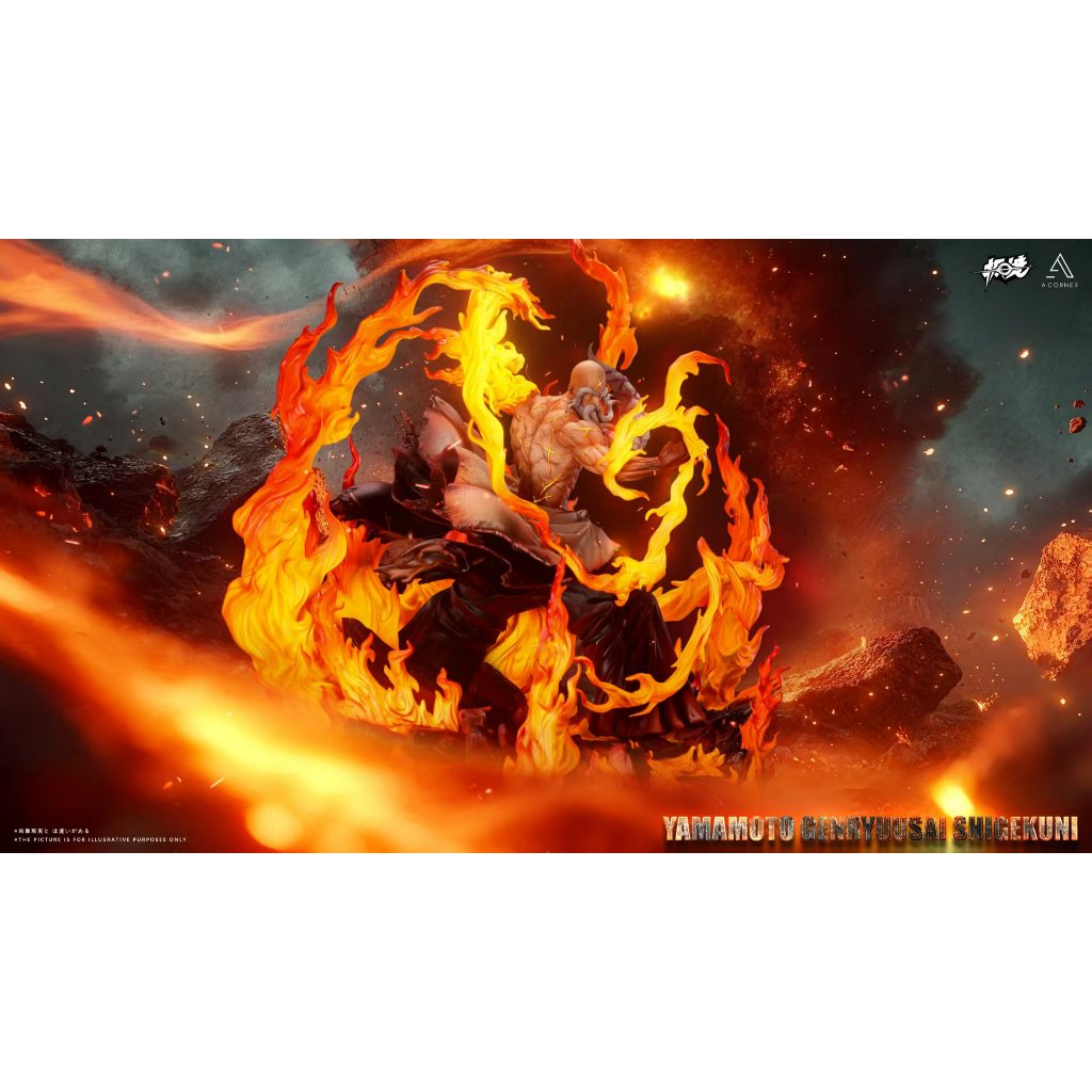 【預購】極境×A CORNER AC 火拳雙骨老頭 山本元柳齋重國 死神 GK 雕像 模型 公仔 玩具 玩偶 送禮 收藏