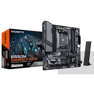 GIGABYTE技嘉 B550M GAMING X WIFI6 M-ATX/AM4腳位 主機板