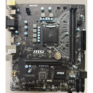 微星MSI B150m ECO主機板，支援6代CPU