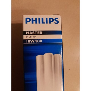 Philips PL-C 4P 18w/830燈管