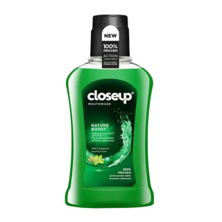 CLOSE UP Nature Boost Mouthwash 漱口水-綠