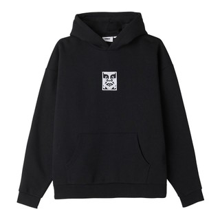 OBEY Icon Extra Heavy Hood II - Black (M) 連帽上衣