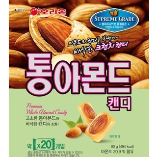🇰🇷韓國ORION 好麗友 杏仁果牛奶糖90g