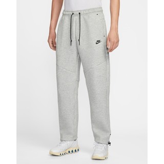 【鞋家】男 Nike Tech Open-Hem Fleece Pants 運動 長褲 灰色 IM0698-063