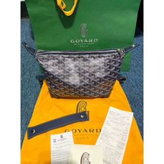 Goyard Bowling 25洗漱包 飯盒包 盥洗包 旅行包 藏藍色