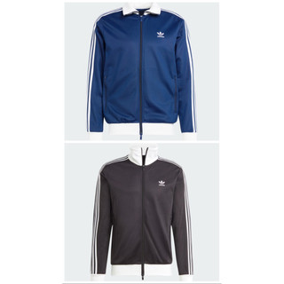 Adidas Beckenbauer TT 男款 兩色 復古 合身 休閒 三葉草 立領外套 IP0418 II5763