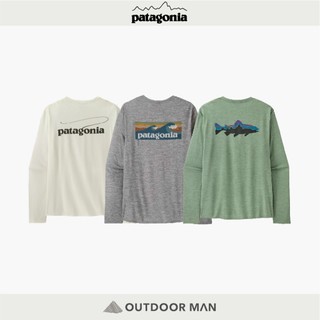[patagonia] L/S CAP COOL DAILY GRAPHIC SHIRT-WATERS PT45170