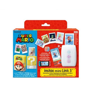 FUJIFILM 富士 instax mini Link 3 Mario 超級瑪利歐套組 拍立得印相機