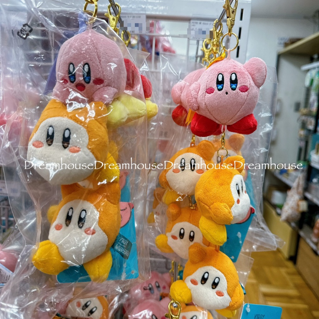 日本帶回 星のカービィ 星之卡比 kirby 卡比 瓦豆魯迪 瓦豆迪 吊飾娃娃 串串鑰匙圈 絨毛娃娃 公仔 玩偶 吊飾