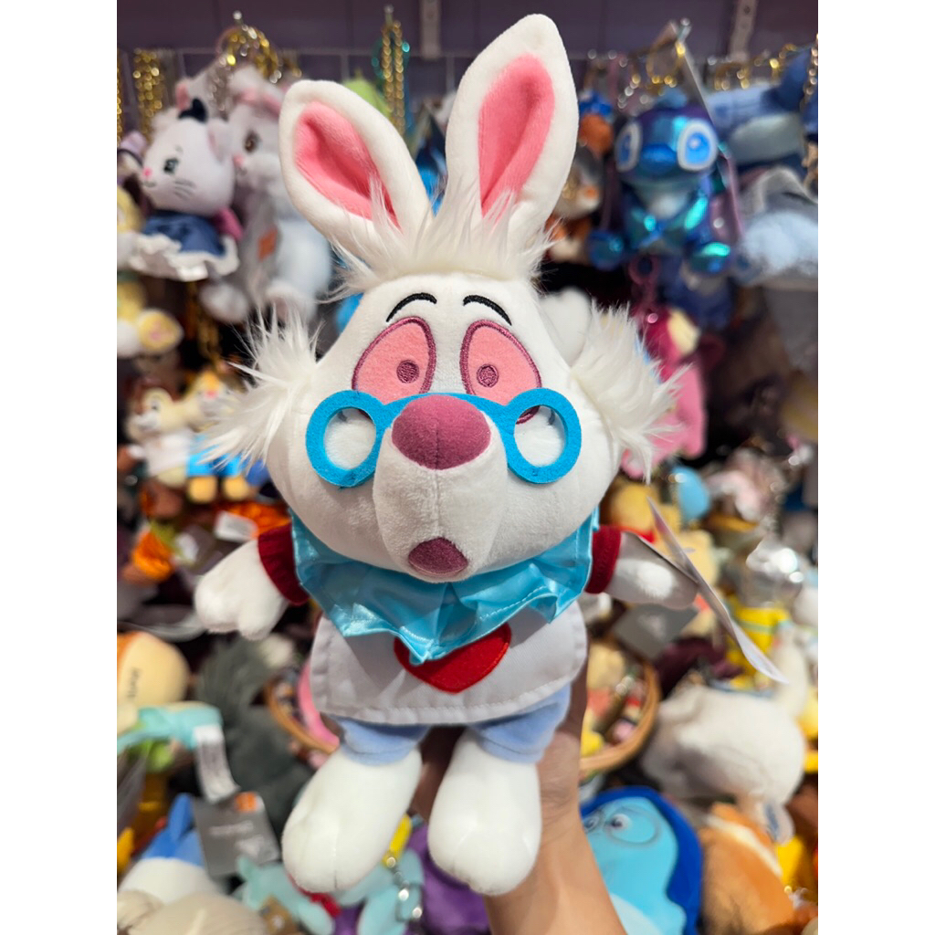 bunibear 迪士尼 時間兔 愛麗絲夢遊仙境 配角 娃娃 亮面 收藏 稀有角色 可愛的 兔子