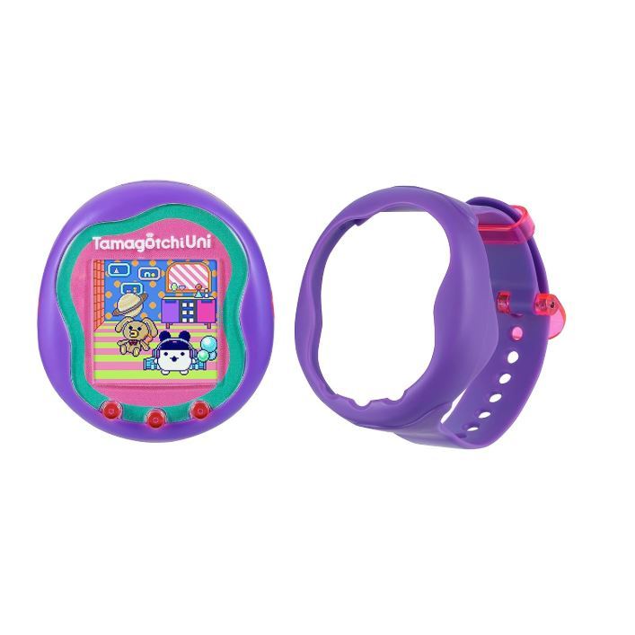 現貨 購買送全屏保護貼 萬代 美版 Tamagotchi uni 紫色 粉色 電子雞 塔麻可吉 uni 拓麻歌子 uni