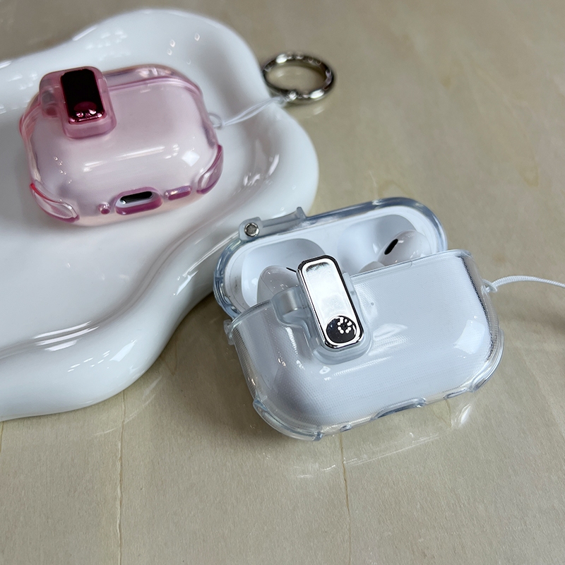 自動彈蓋 冰晶盾 防摔耳機套 蘋果耳機保護殼 適用於 AirPods Pro 2 3 AirPods4