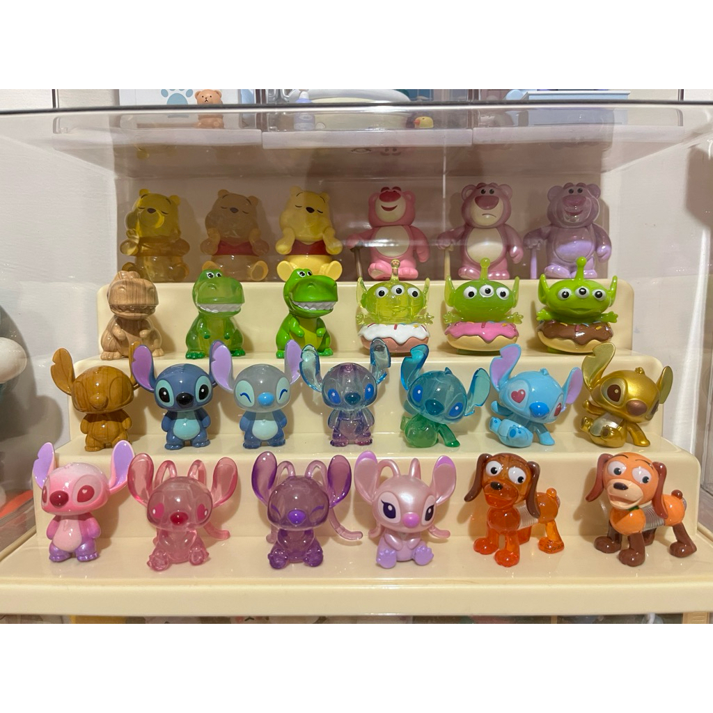 迪士尼公仔 小熊維尼 熊抱哥 抱抱龍 三眼怪 史迪奇 彈簧狗