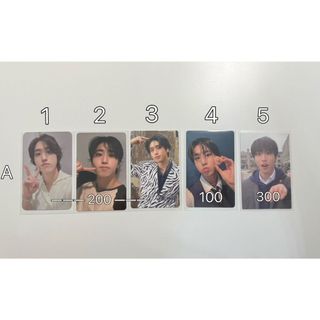 Stray kids Han 韓知城小卡 特典 專卡