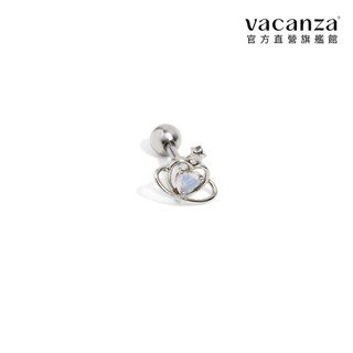 vacanza｜愛心星球・鋼針耳環