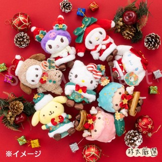 【🔥】日本Sanrio 三麗鷗 聖誕 HelloKitty 美樂蒂 酷洛米 KIKILALA布丁狗 大耳狗 帕恰狗吊飾