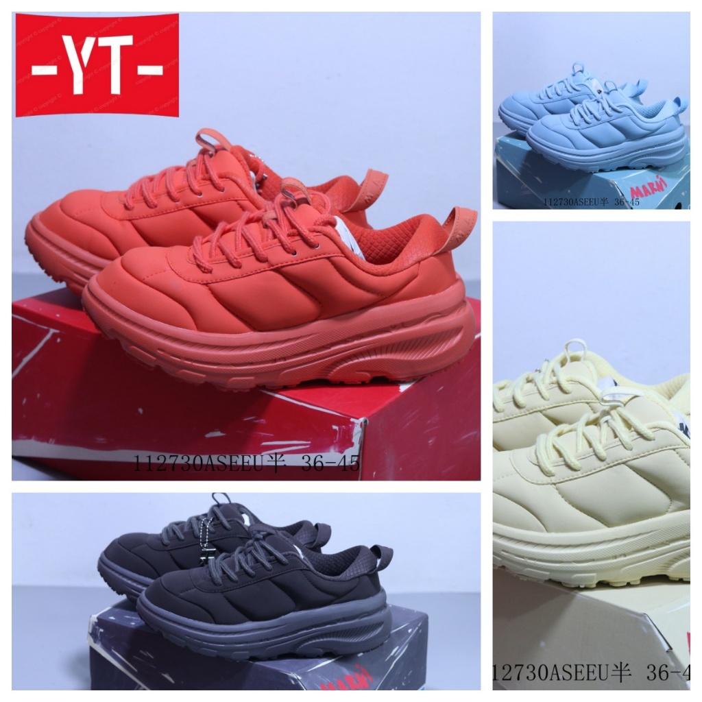 [-YT-]MARNI x  HOKA ONE ONE Bondi B3LS 新款聯名 麵包鞋