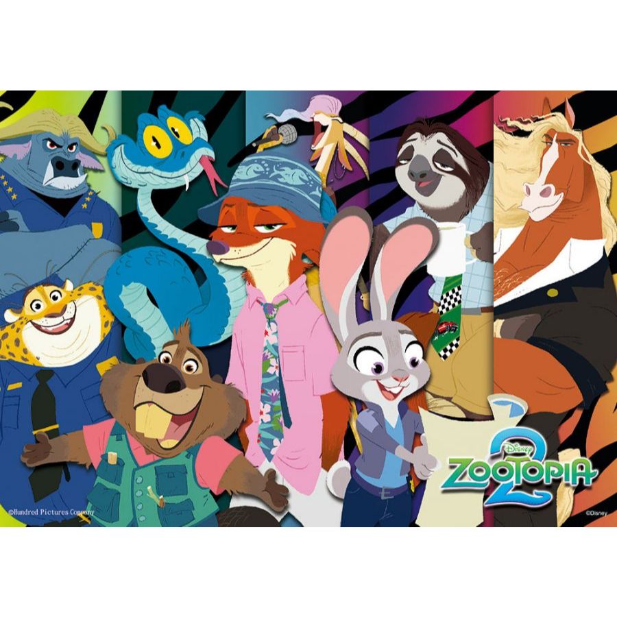 【拼圖貓】百耘圖 - Zootopia 2 動物方城市2(2)拼圖108片 HPD0108-342