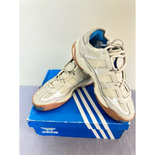 adidas 休閒鞋 Niteball灰 反光 膠底 麂皮 緩震 三葉草 愛迪達