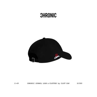 【FF SELECT】現貨 CHRONIC C-49 X CLOTTEE 聯名 黑色帽子 / SYMBOL LOGO