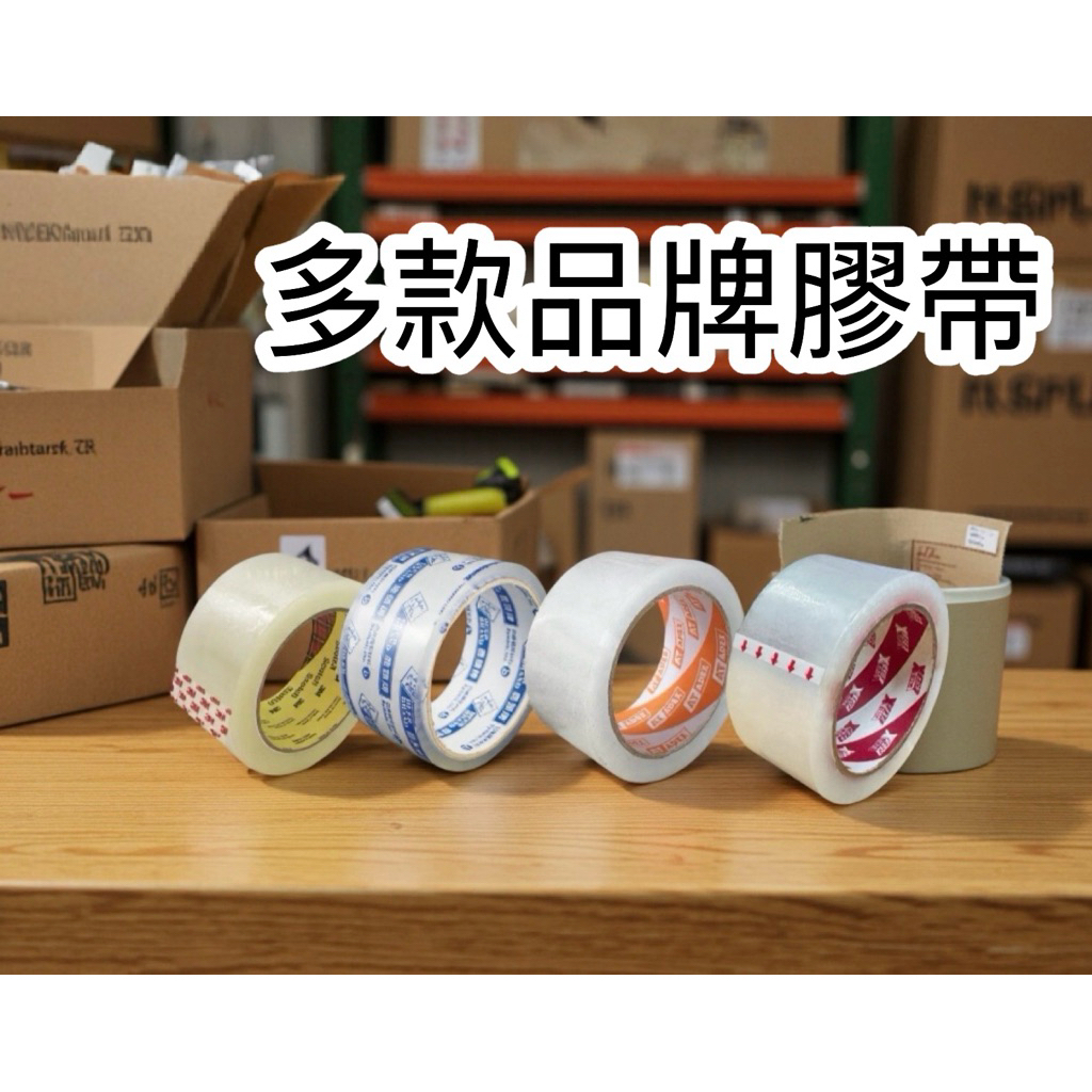 [大塊文具含發票] 電商專用 鹿頭牌 多款廠牌OPP 超透明膠帶 12MM/18MM/24MM/48MM/60MM 膠帶