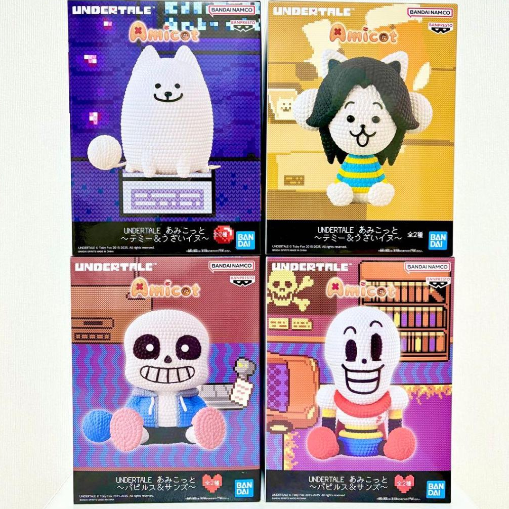 📣現貨🇯🇵✈️UNDERTALE 針織系列 #煩人的狗 #遊戲 #經典 #Sans #Banpresto #公仔 #模型