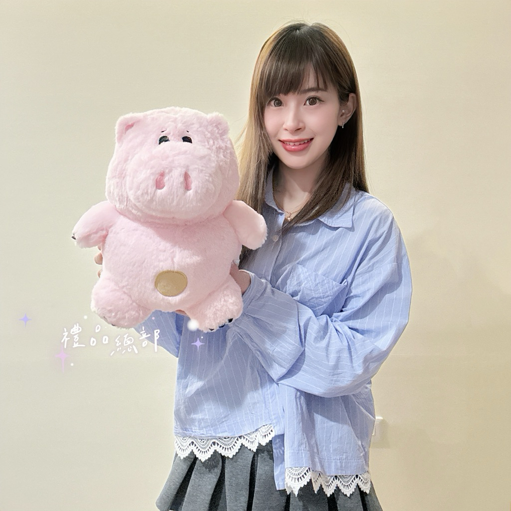 【禮品總部】現貨|實拍 火腿豬娃娃 正版授權 火腿豬玩偶 迪士尼 Disney 玩具總動員 皮克斯 粉紅豬 火腿豬抱枕