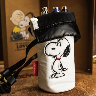 美國 Esterbrook Peanuts 花生漫畫75週年紀念聯名款 2GO CUP 直立式筆袋: 史努比