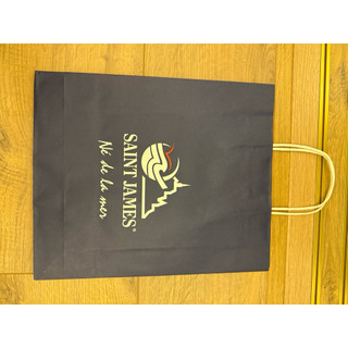 SAINT JAMES紙袋 有購買品牌衣服可送