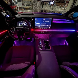 送安裝 Lexus LM lm500 lm350 40系 幻彩流水 氛圍燈 原車主機可控 專車專用