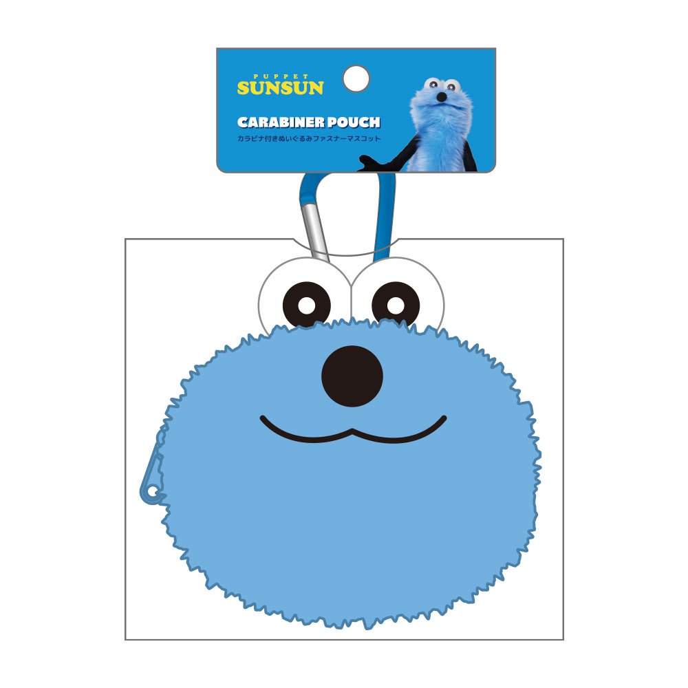 【百花屋】 T'S Factory 帕比順順 PUPPET SUNSUN 登山扣大頭布偶零錢包